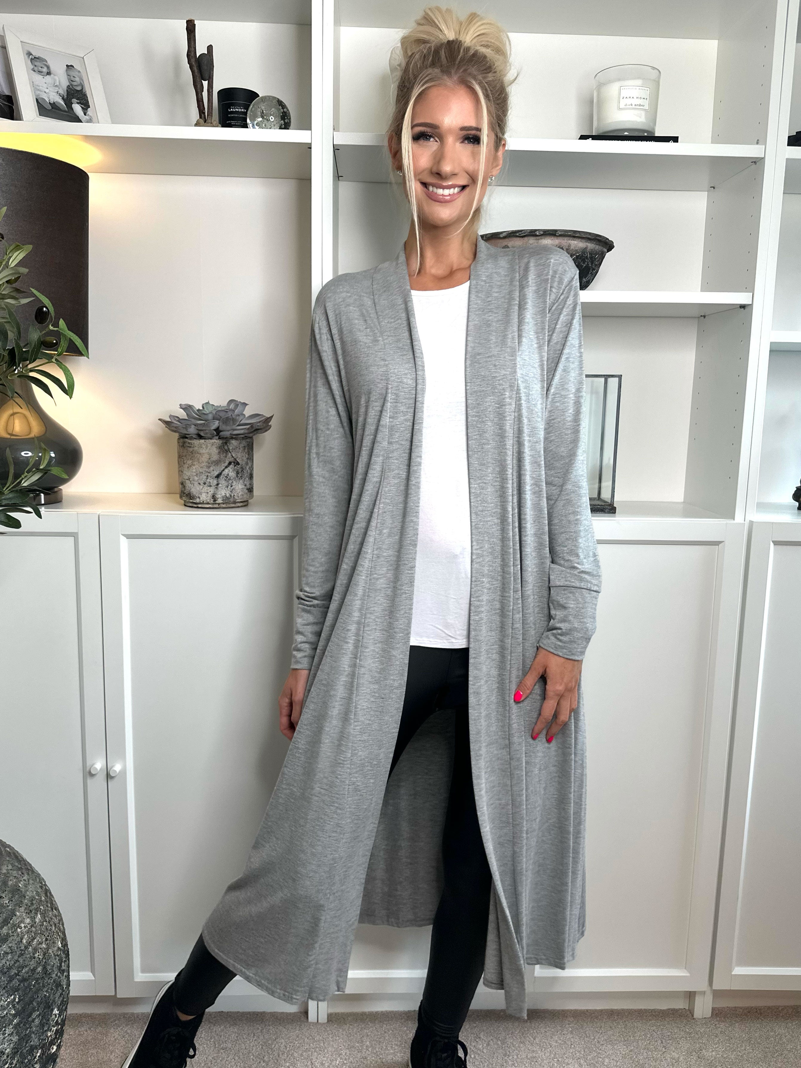 Mikkala - Lang basic cardigan (bestseller)